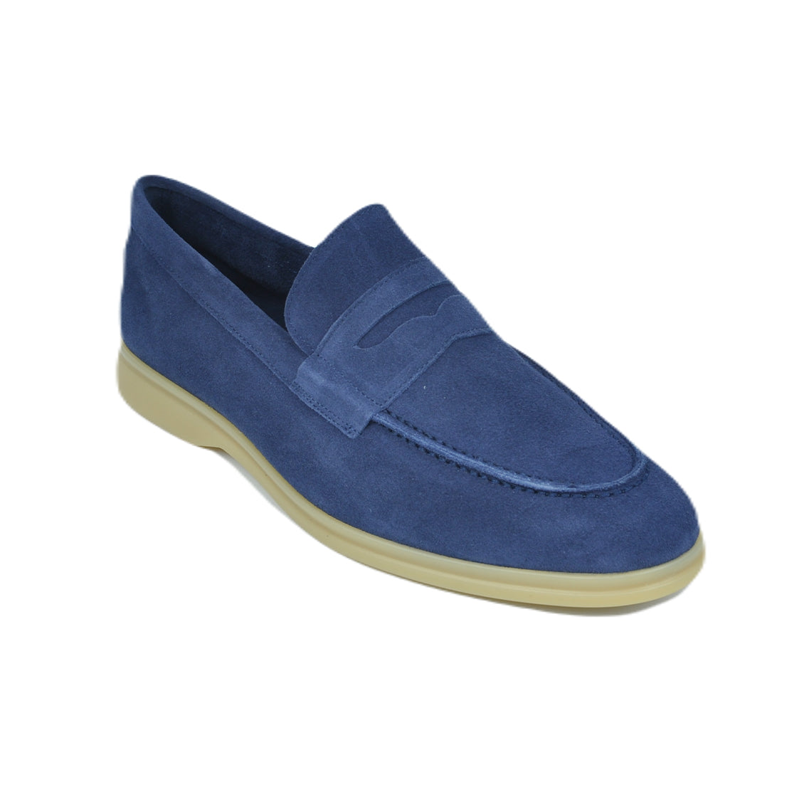 ALLORO PENNY LOAFER SUEDE
