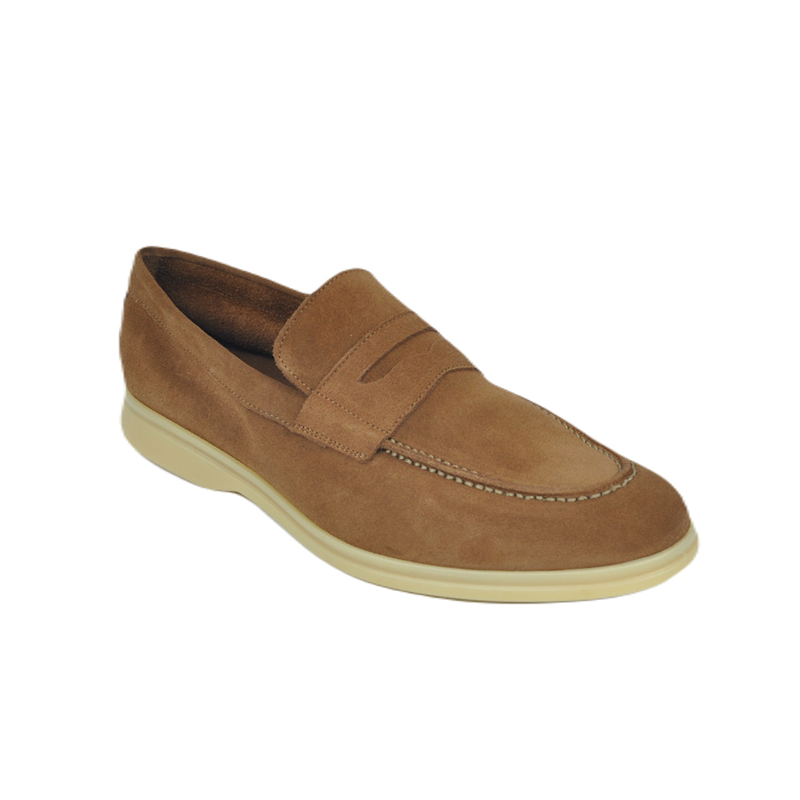 ALLORO PENNY LOAFER SUEDE