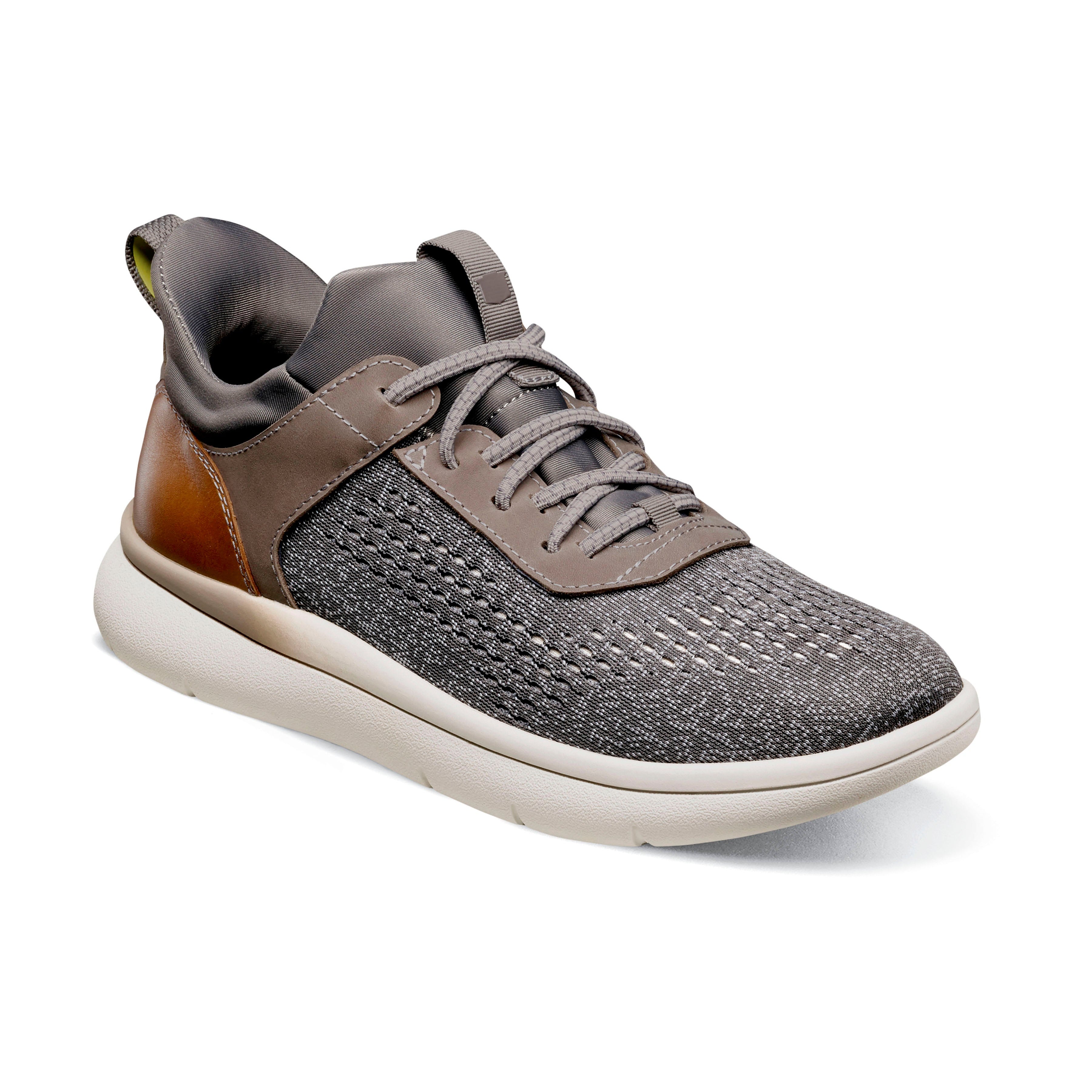 FLEET KNIT ELASTIC LACE SNEAKER