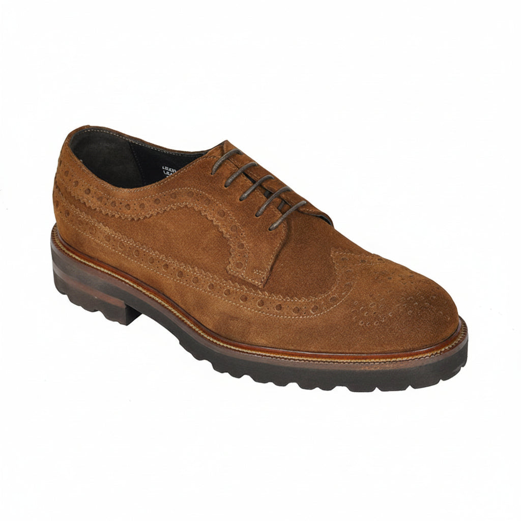 BALDWIN SUEDE WING TIP