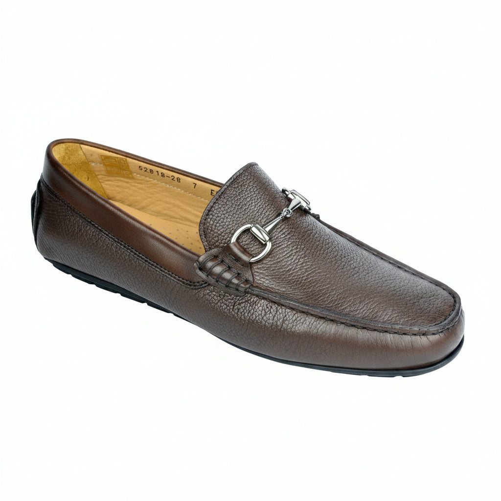 JET GRAIN MOCCASIN
