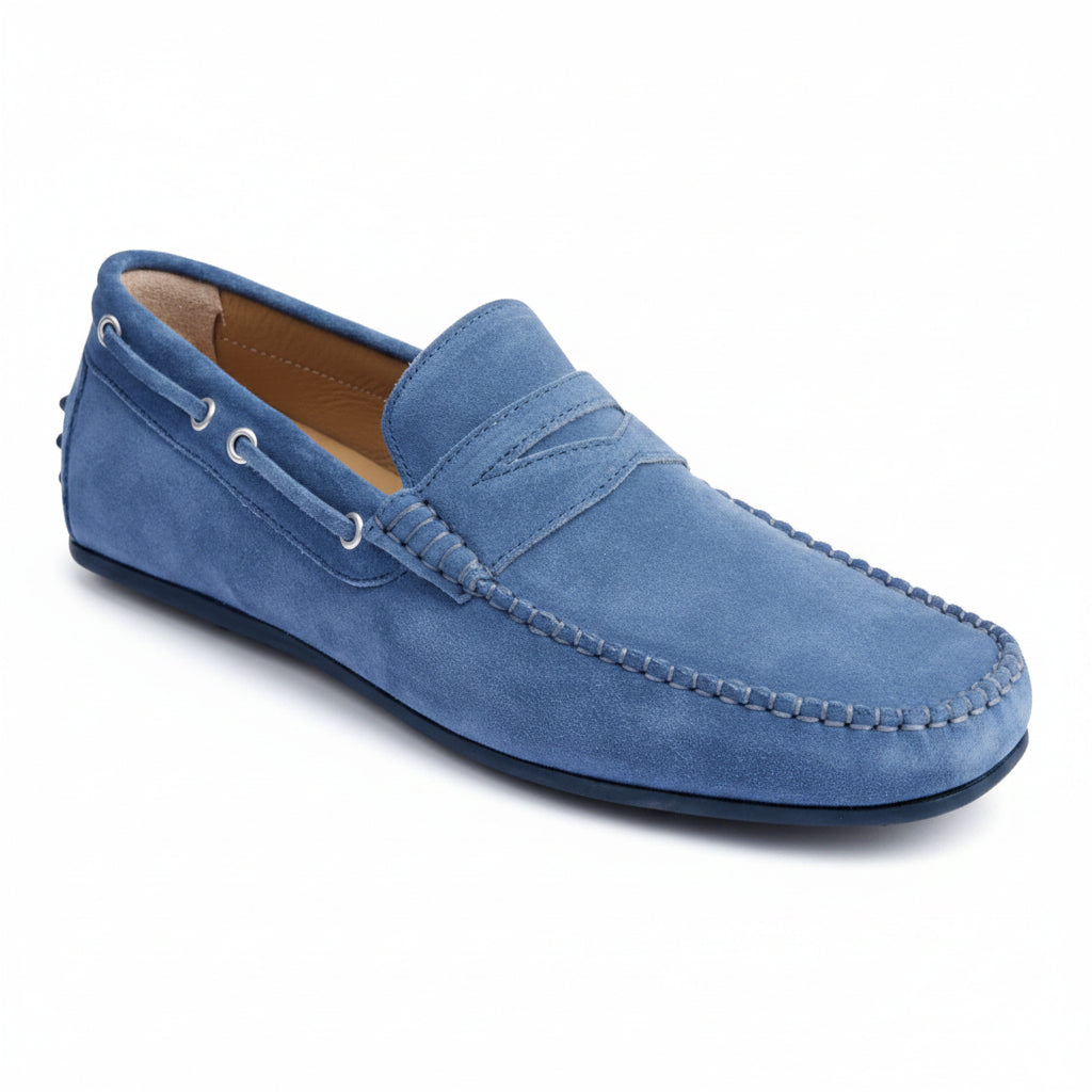 OTELLO PENNY STRAP SUEDE