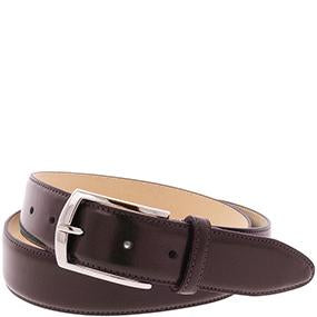 BUSINESS BELT DARK BROWN